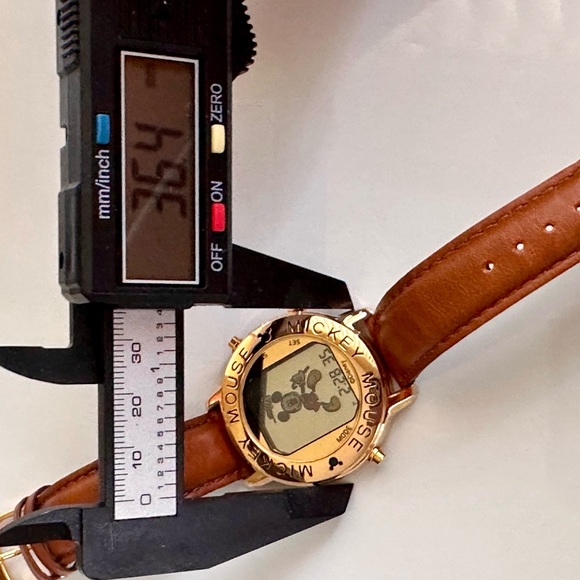 NEW Disney Lorus Mickey Mouse Live Action Musical Melody gold Watch Retired - Picture 10 of 10